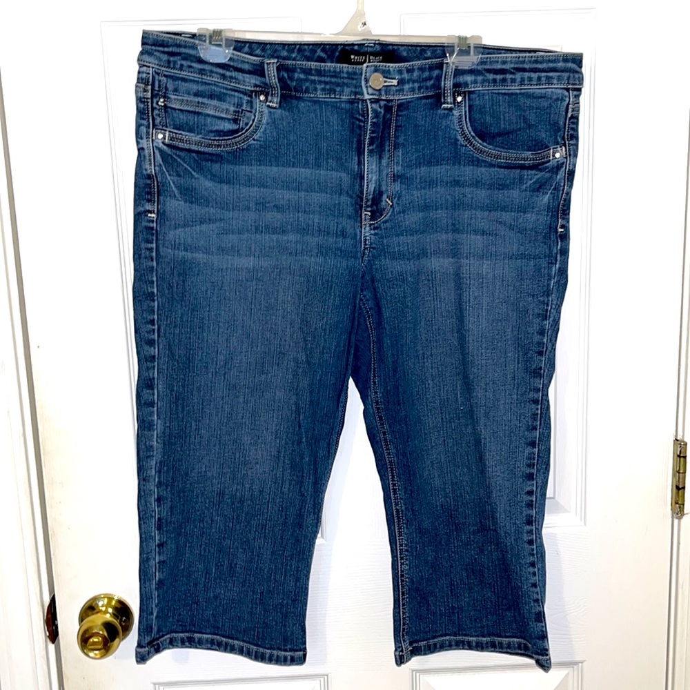 Womens White House Black Market Jean Capris